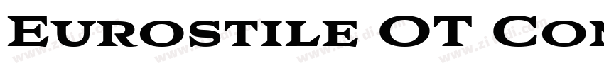 Eurostile OT Cond He字体转换